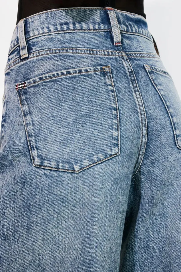 Alice Olivia Tucker Jean Harlow Vintage Blue Women Pants