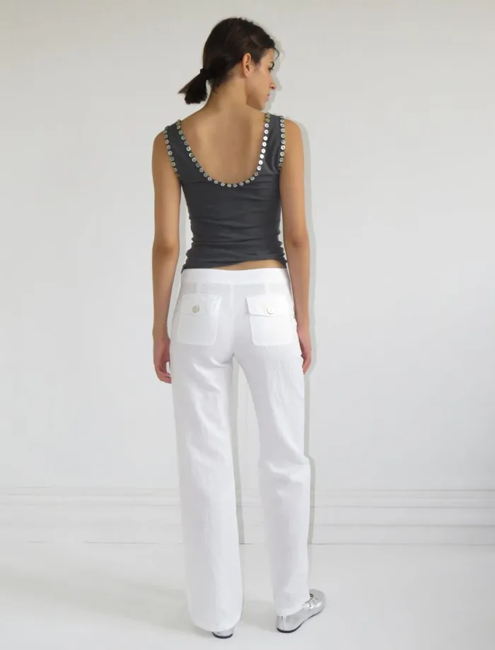 Alva White Women Paloma Wool Trousers
