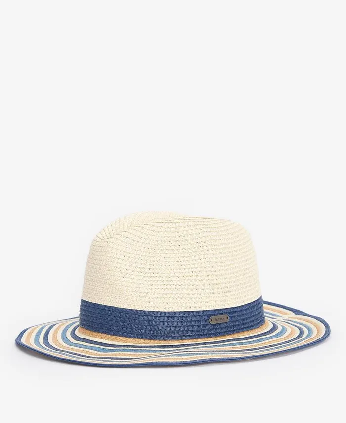 Amelda Fedora Naturalnavy Women Barbour Hats