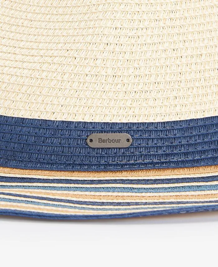Amelda Fedora Naturalnavy Women Barbour Hats