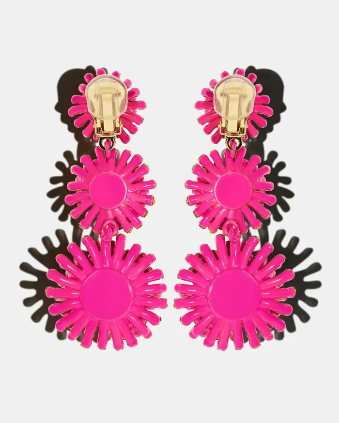 Anemone MultiDrop Earrings Pink Women Aquazzura Jewelry Anemone MultiDrop Earrings Pink Women Aquazzura Jewelry