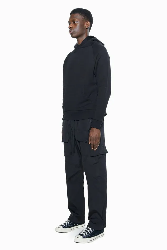 Anthracite Black Trail Cargo Trousers Men Jaded London Cargo Pants