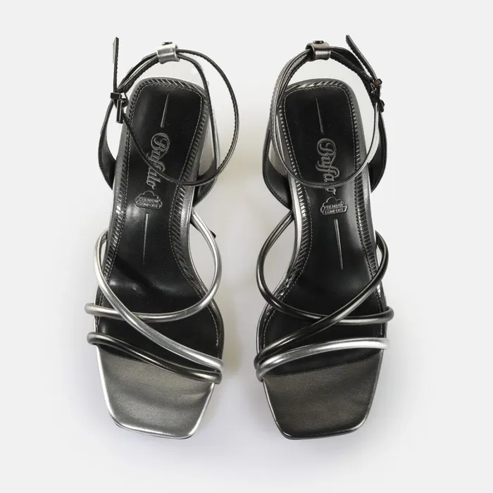 April Mss Metallicschwarz Buffalo Heels April Mss Metallicschwarz Buffalo Heels