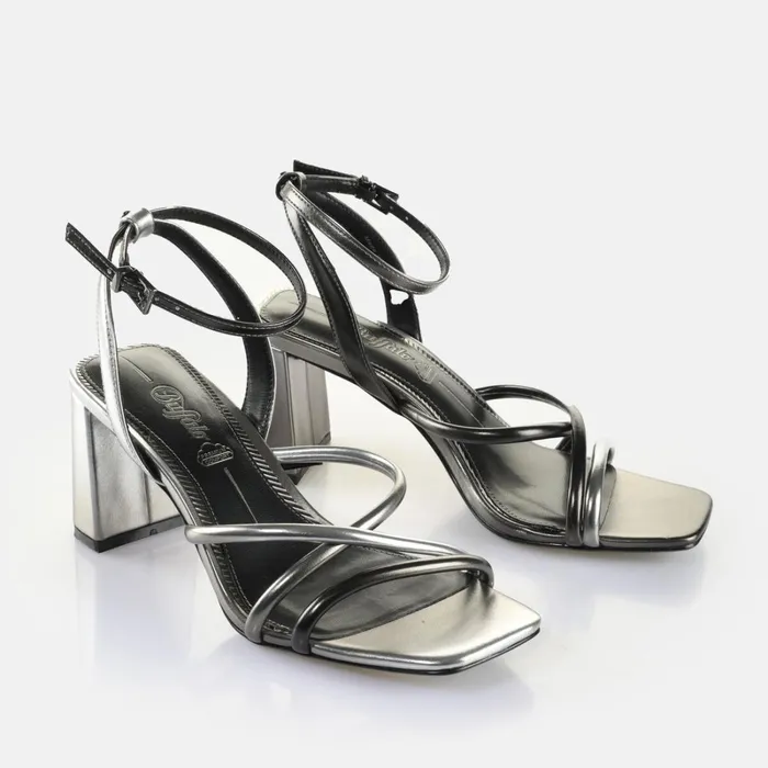 April Mss Metallicschwarz Buffalo Heels April Mss Metallicschwarz Buffalo Heels