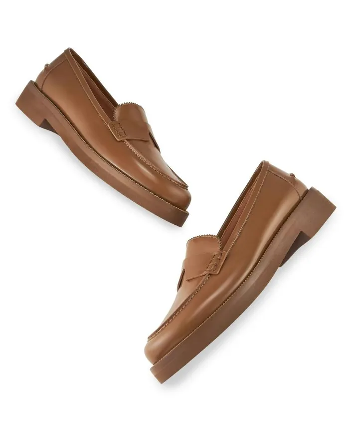 Aqua Loafer Brown Women Aquazzura Flats Aqua Loafer Brown Women Aquazzura Flats