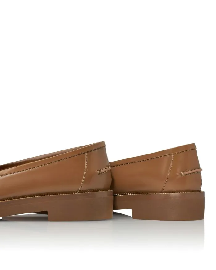 Aqua Loafer Brown Women Aquazzura Flats Aqua Loafer Brown Women Aquazzura Flats