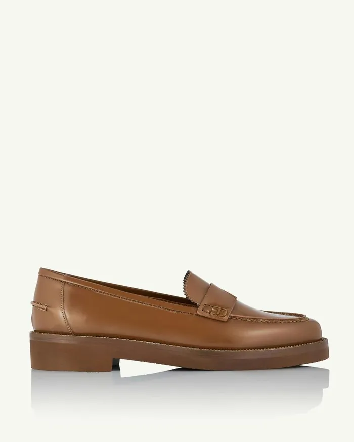 Aqua Loafer Brown Women Aquazzura Flats Aqua Loafer Brown Women Aquazzura Flats