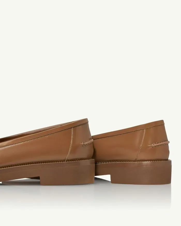 Aqua Loafer Brown Women Aquazzura Flats Aqua Loafer Brown Women Aquazzura Flats