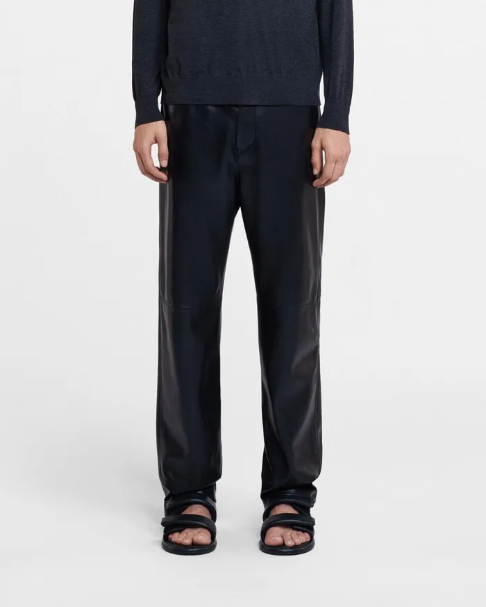Aric Okobor AltLeather Pants Black Men Nanushka Pants