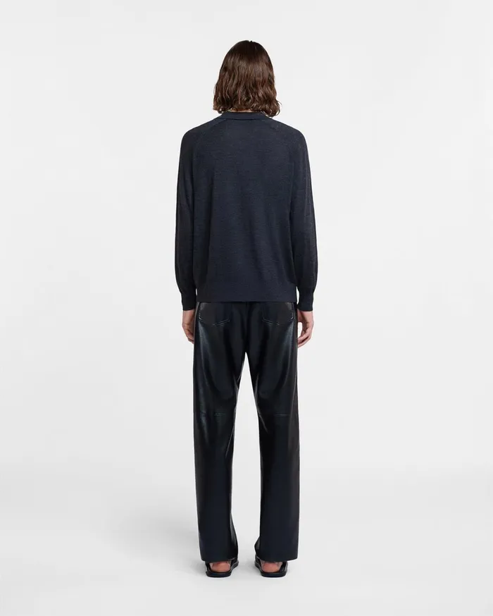 Aric Okobor AltLeather Pants Black Men Nanushka Pants