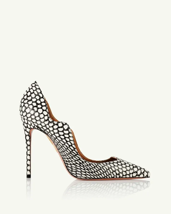 Artiste Pump 105 Blackwhite Women Aquazzura Pumps Artiste Pump 105 Blackwhite Women Aquazzura Pumps