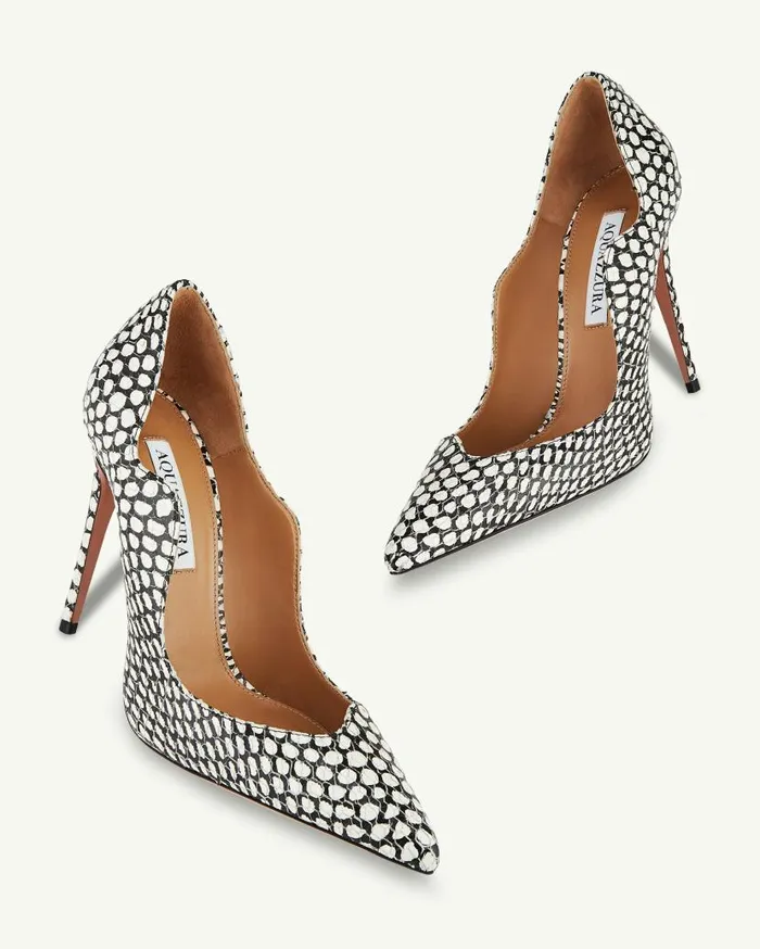 Artiste Pump 105 Blackwhite Women Aquazzura Pumps Artiste Pump 105 Blackwhite Women Aquazzura Pumps
