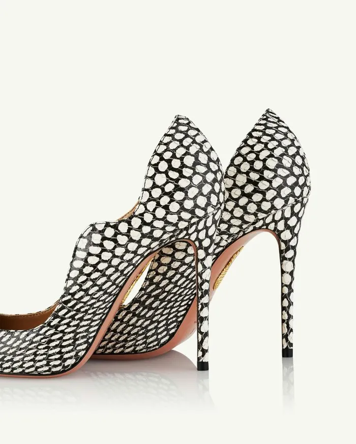 Artiste Pump 105 Blackwhite Women Aquazzura Pumps Artiste Pump 105 Blackwhite Women Aquazzura Pumps