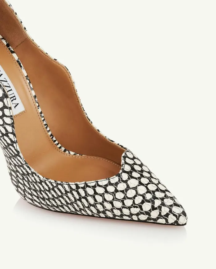 Artiste Pump 105 Blackwhite Women Aquazzura Pumps Artiste Pump 105 Blackwhite Women Aquazzura Pumps