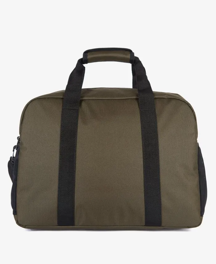 Arwin Canvas Holdall Oliveblack Men Barbour Bags and Luggage