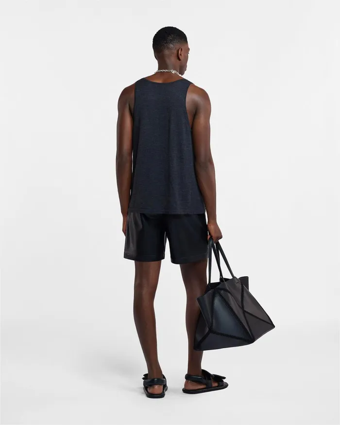 Asher Merino Wool Top Charcoal Men Nanushka Tops
