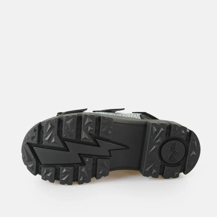 Aspha Ari Glam Black Buffalo Sandals and Slides Aspha Ari Glam Black Buffalo Sandals and Slides