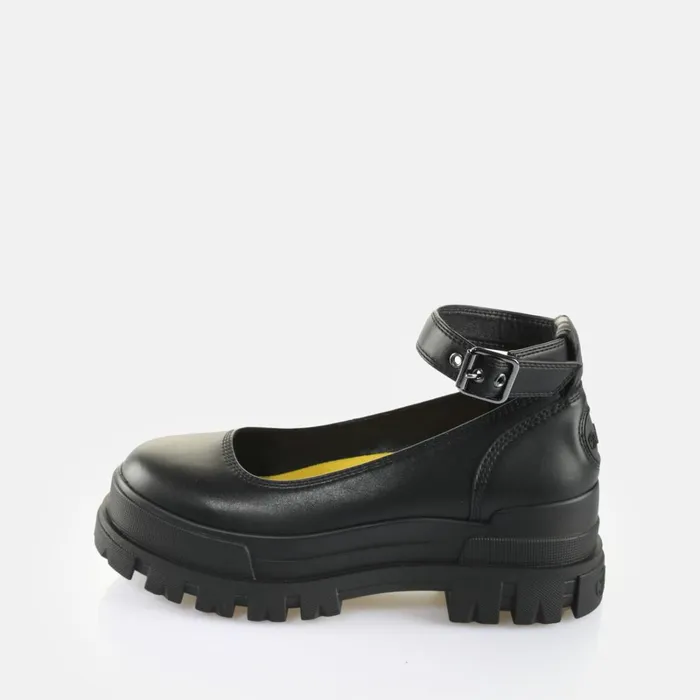 Aspha Ballerina Black Buffalo Ballet Flats