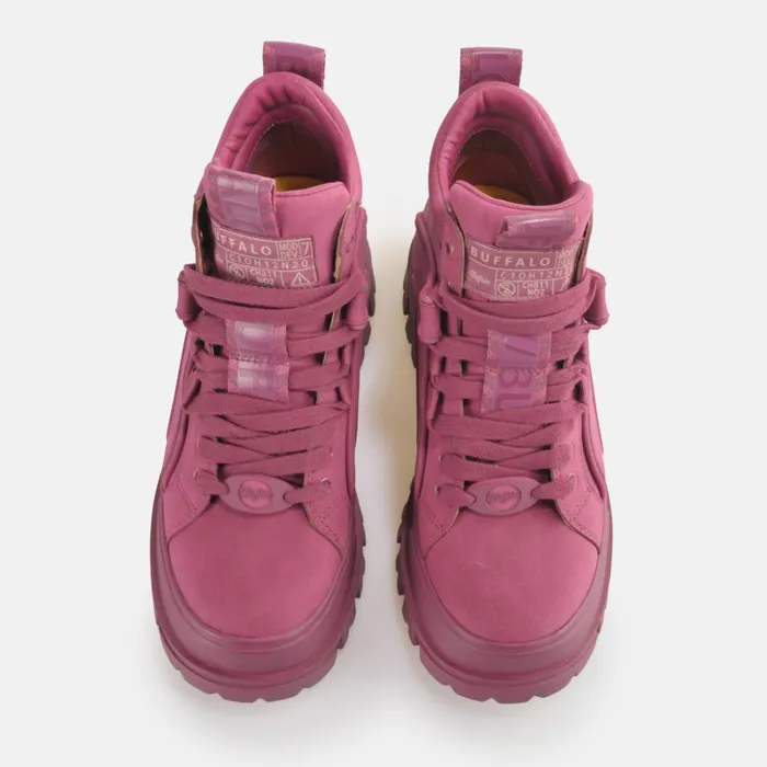 Aspha Nc Mid Berry Buffalo Boots and AnkleBoots Aspha Nc Mid Berry Buffalo Boots and AnkleBoots