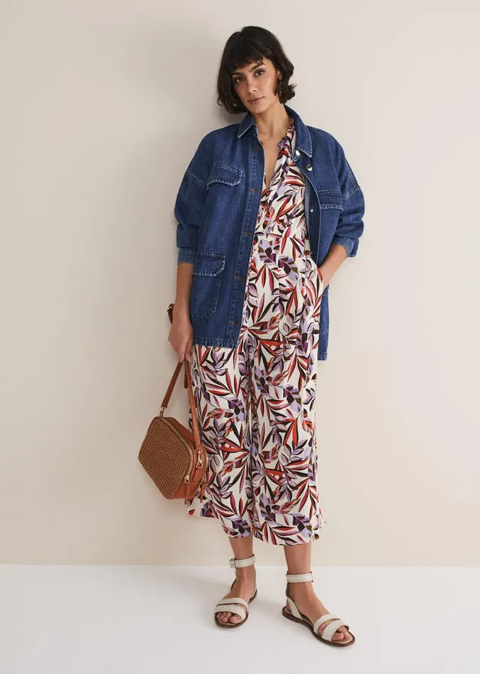 Astrid Leaf Print Cropped Wide Leg Jumpsuit Ivorymulti Women Phase Eight Dresses Astrid Leaf Print Cropped Wide Leg Jumpsuit Ivorymulti Women Phase Eight Dresses