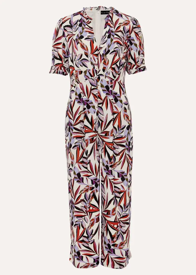 Astrid Leaf Print Cropped Wide Leg Jumpsuit Ivorymulti Women Phase Eight Dresses Astrid Leaf Print Cropped Wide Leg Jumpsuit Ivorymulti Women Phase Eight Dresses