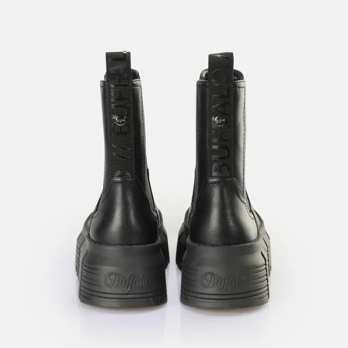 Ava Chelsea Black Buffalo Boots and AnkleBoots Ava Chelsea Black Buffalo Boots and AnkleBoots