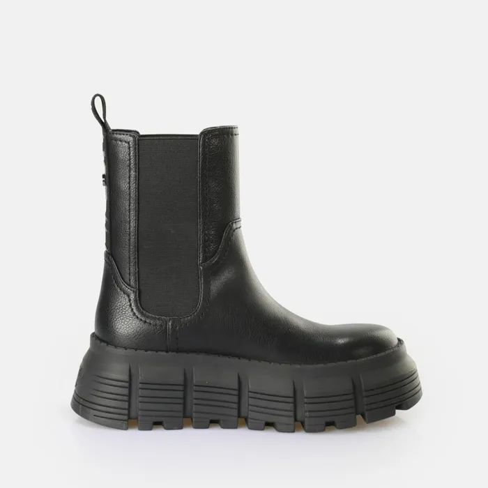 Ava Chelsea Black Buffalo Boots and AnkleBoots Ava Chelsea Black Buffalo Boots and AnkleBoots