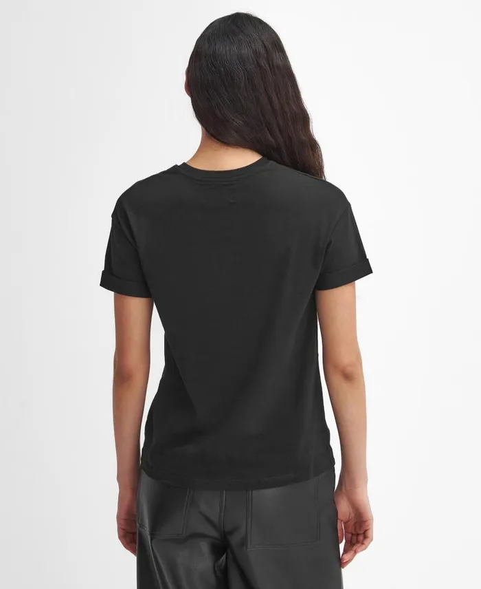BIntl Alonso TShirt Classic Black Women Barbour TShirts