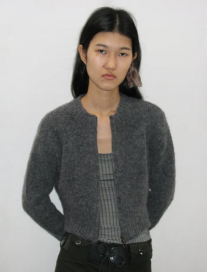 Baby Zip Grey Women Paloma Wool Knits