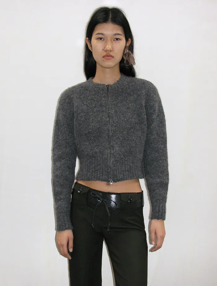 Baby Zip Grey Women Paloma Wool Knits