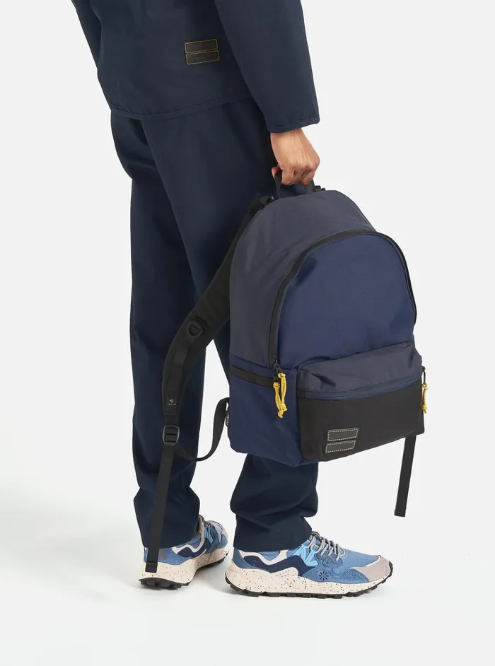 Bags Men Universal Works MasterPiece X Universal Works Backpack In Navy Recycled Tech Canvas