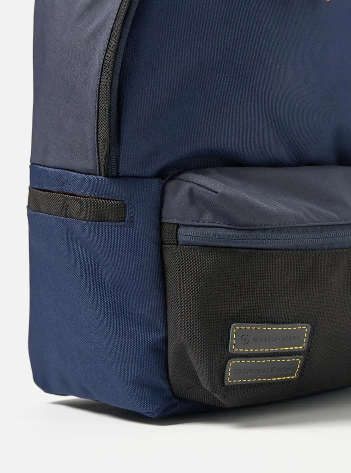 Bags Men Universal Works MasterPiece X Universal Works Backpack In Navy Recycled Tech Canvas