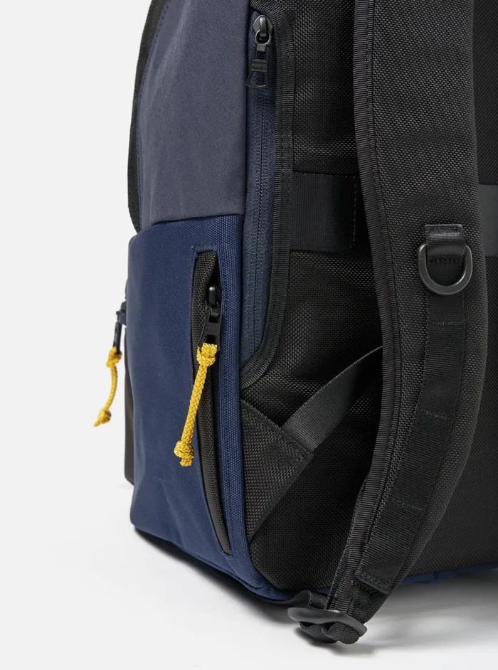 Bags Men Universal Works MasterPiece X Universal Works Backpack In Navy Recycled Tech Canvas