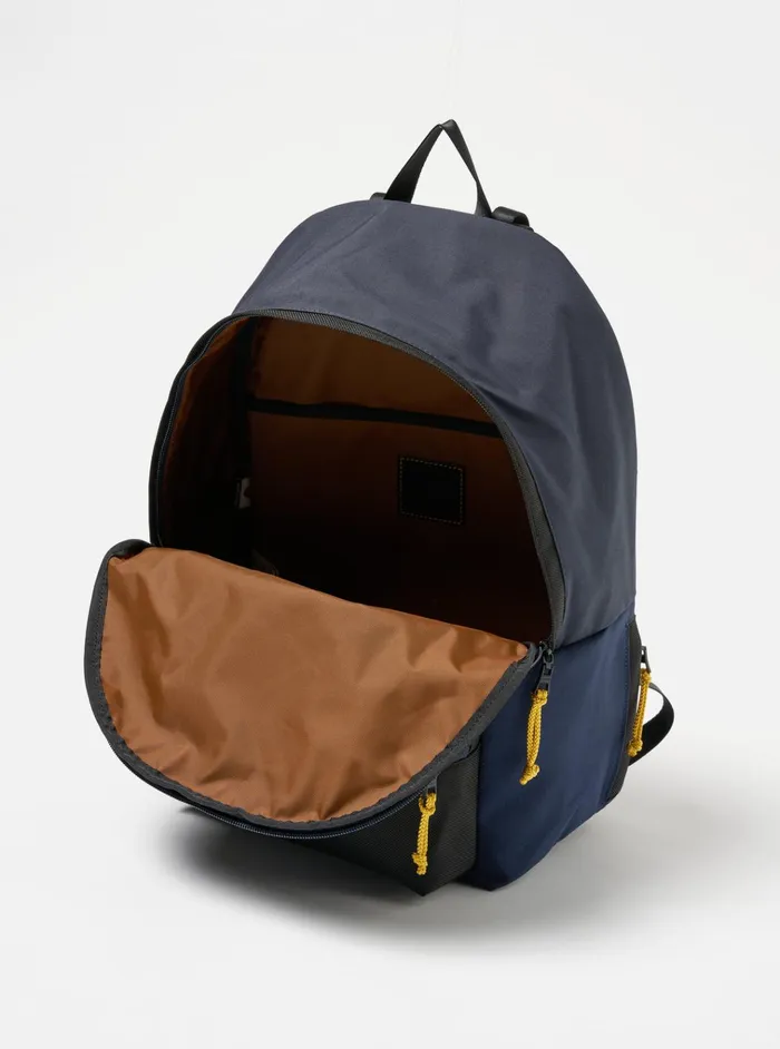 Bags Men Universal Works MasterPiece X Universal Works Backpack In Navy Recycled Tech Canvas