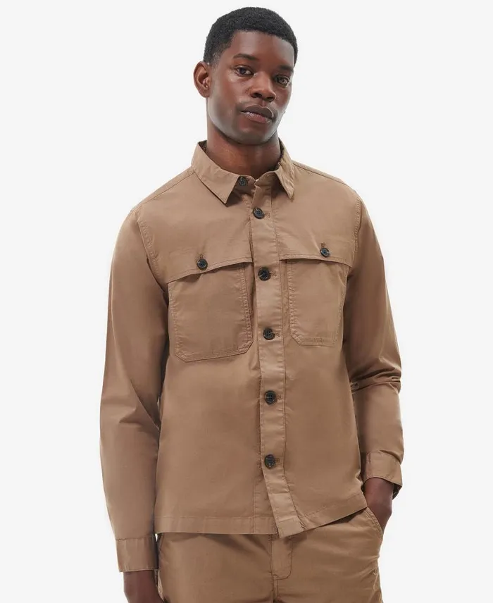 Barbour Sidlaw Overshirt Classic Navy Men Barbour Shirts