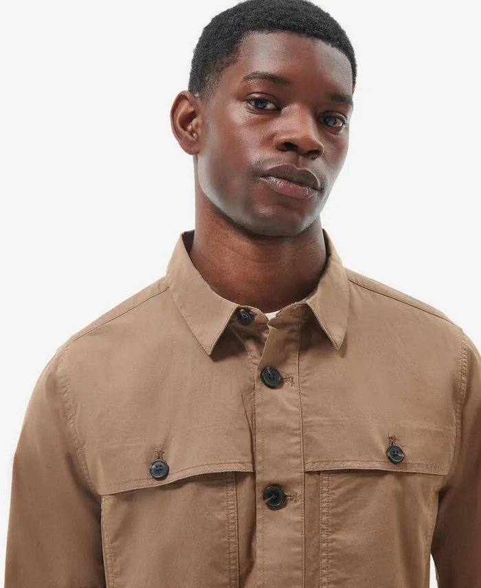 Barbour Sidlaw Overshirt Classic Navy Men Barbour Shirts