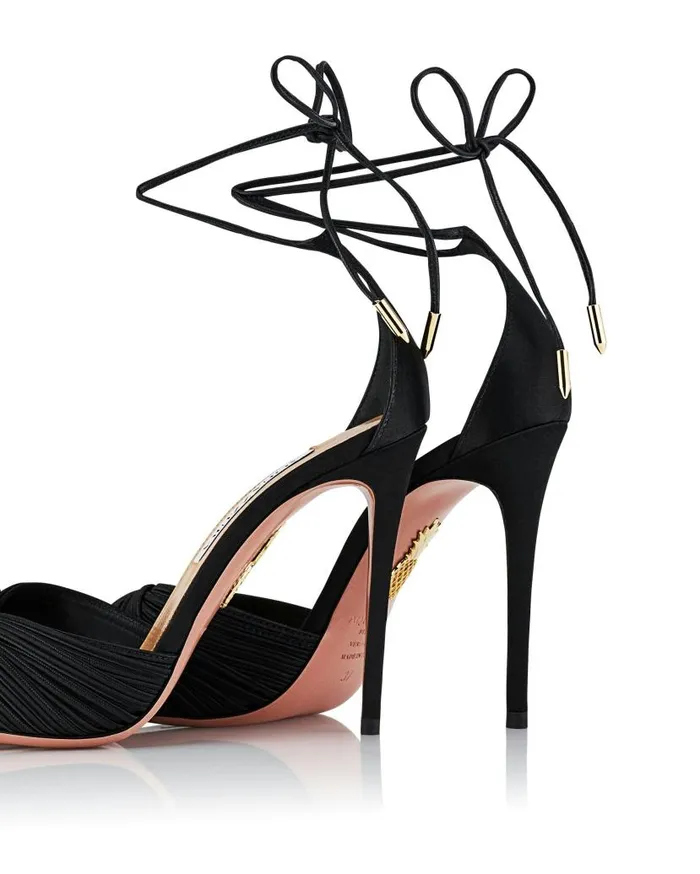 Bellini Beauty Sandal 105 Black Women Aquazzura Sandals Bellini Beauty Sandal 105 Black Women Aquazzura Sandals
