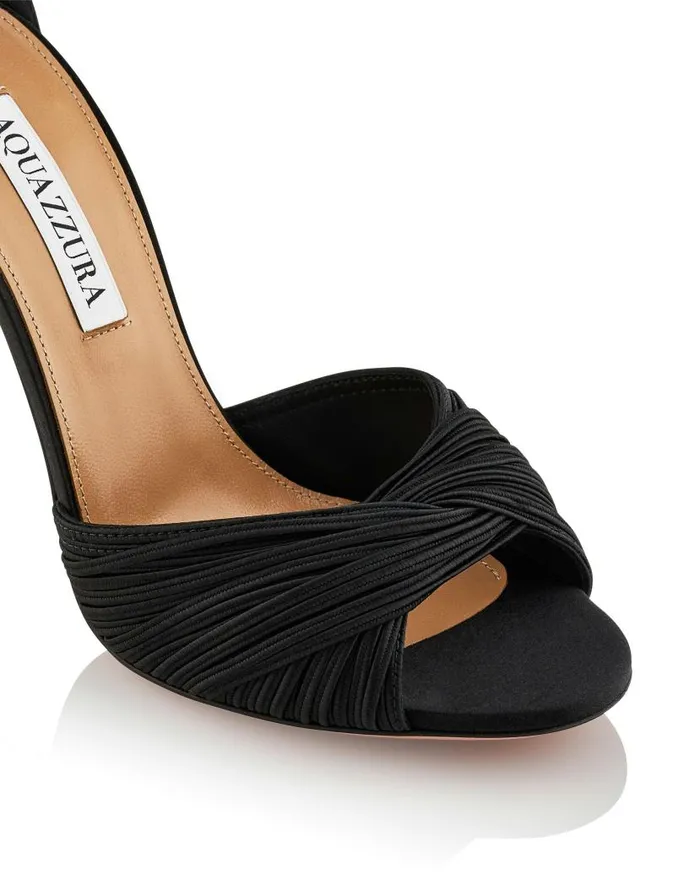 Bellini Beauty Sandal 105 Black Women Aquazzura Sandals Bellini Beauty Sandal 105 Black Women Aquazzura Sandals