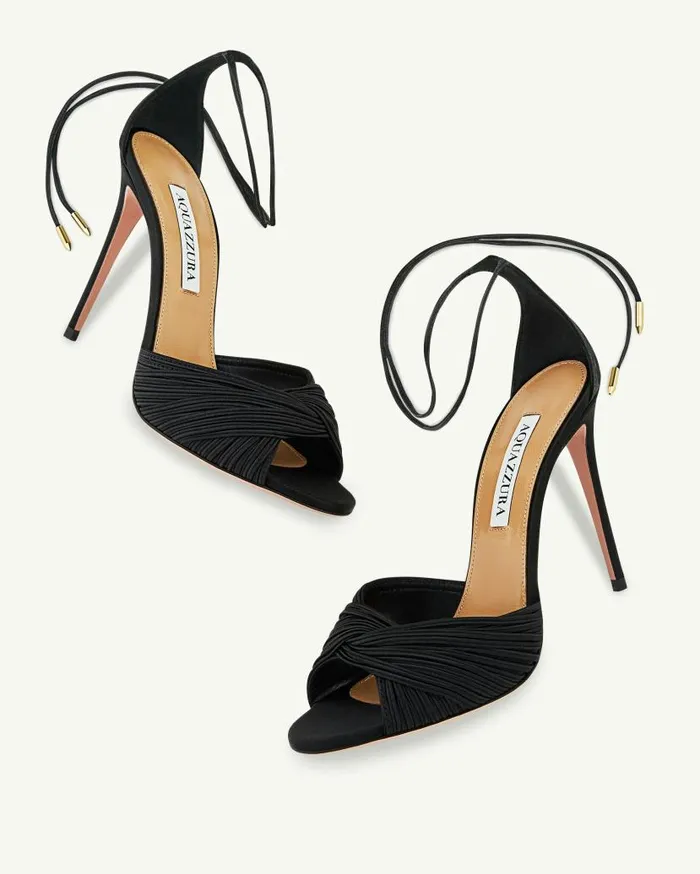 Bellini Beauty Sandal 105 Black Women Aquazzura Sandals Bellini Beauty Sandal 105 Black Women Aquazzura Sandals