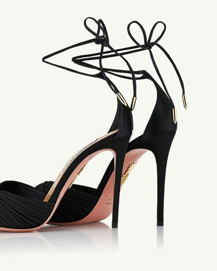 Bellini Beauty Sandal 105 Black Women Aquazzura Sandals Bellini Beauty Sandal 105 Black Women Aquazzura Sandals