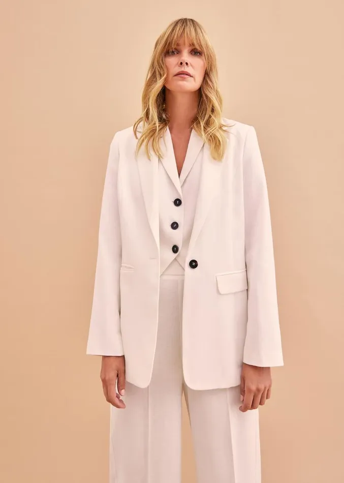 Bianca Blazer Coord Ivory Women Phase Eight Jackets