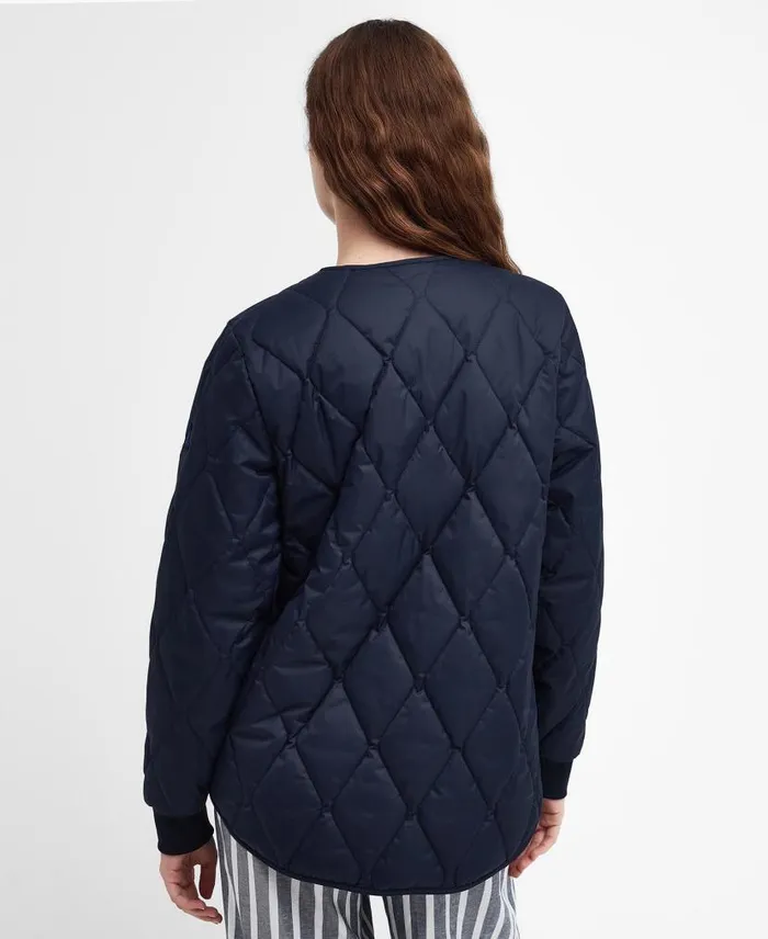 Bickland Quilted Jacket Military Olive Women Barbour Quilted Jackets