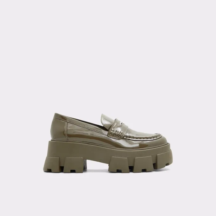 Bigshow Khaki Women ALDO Loafers and Oxfords