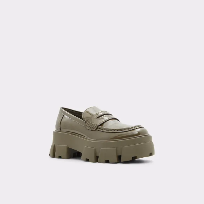 Bigshow Khaki Women ALDO Loafers and Oxfords