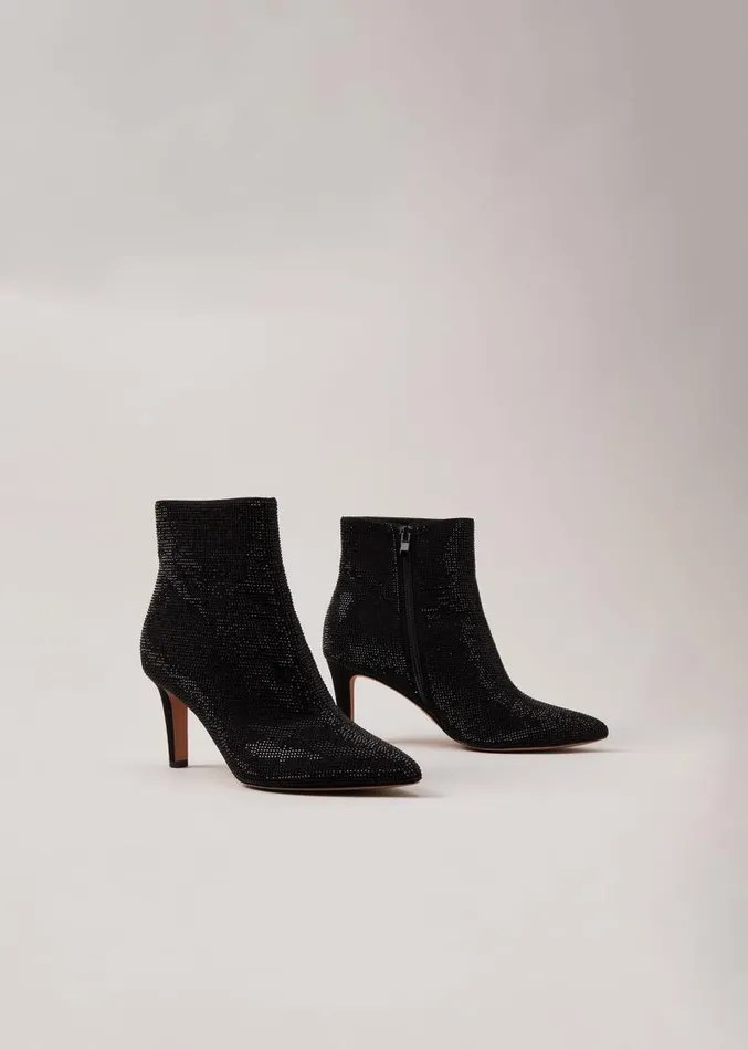 Black Sparkly Boots Black Women Phase Eight Boots