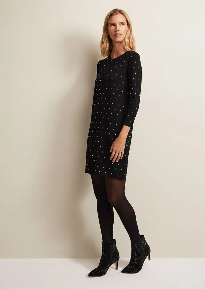Black Sparkly Boots Black Women Phase Eight Boots