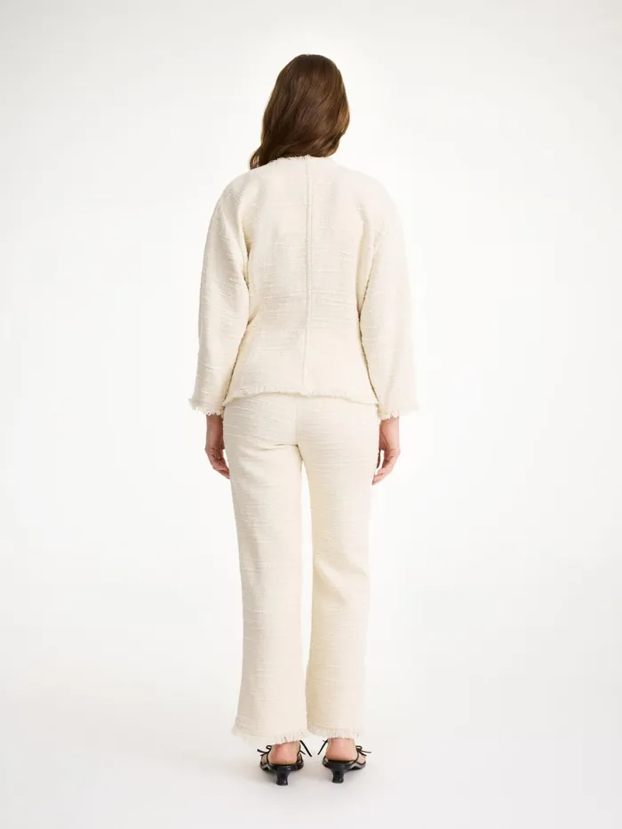 Blazers Women By Malene Birger Vascaya Blazer Soft White