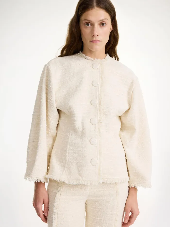 Blazers Women By Malene Birger Vascaya Blazer Soft White