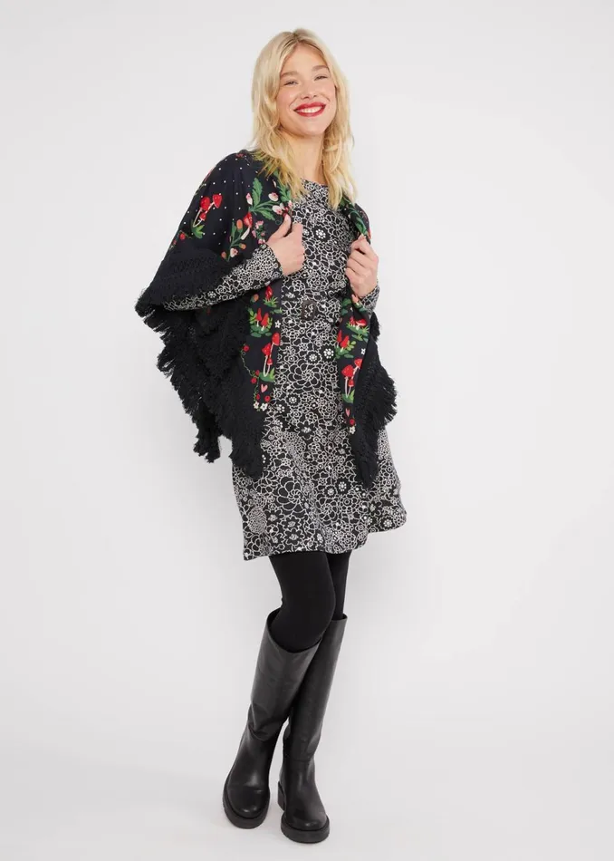 Blutsgeschwister Autumn Dress California Calling Black Women Dresses