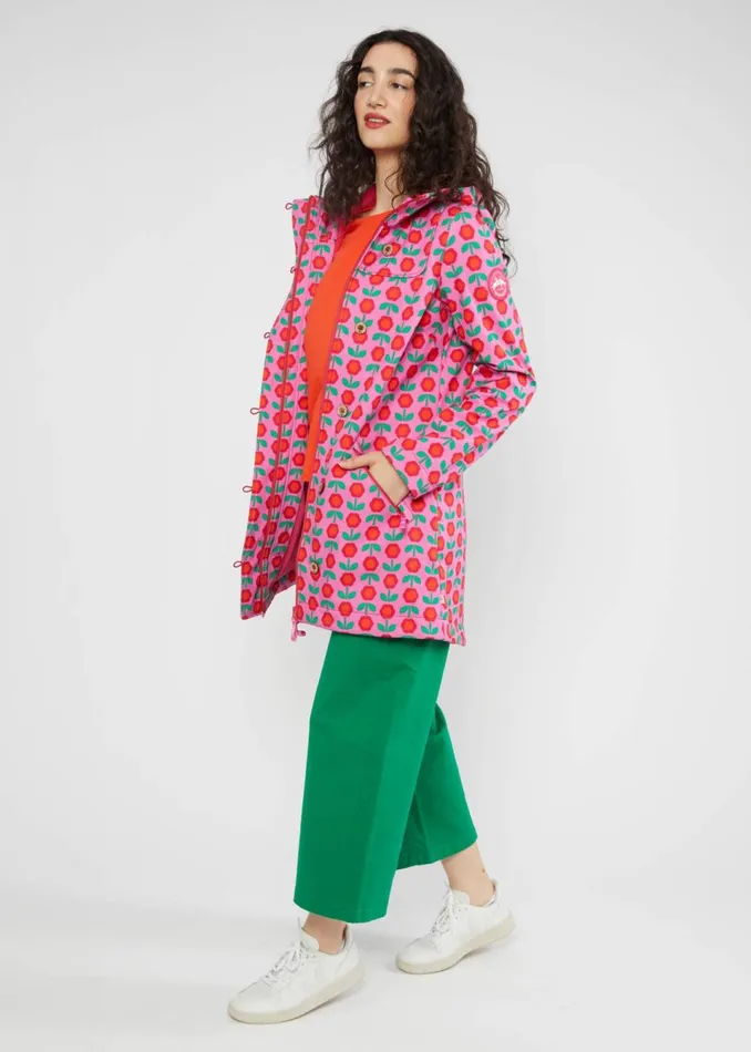 Blutsgeschwister Between Seasons Jacket Wild Weather Pink Women Jackets and Coats